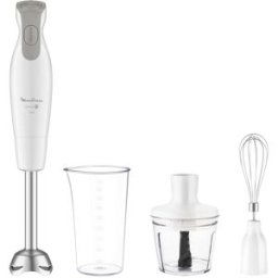 Moulinex Batidora de mano DD5531 DailyChef 3 en 1 600W de potencia. Blanco