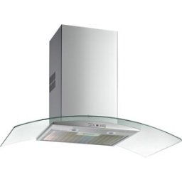Teka Campana decorativa ala de cristal - NC 785. Inox / Cristal