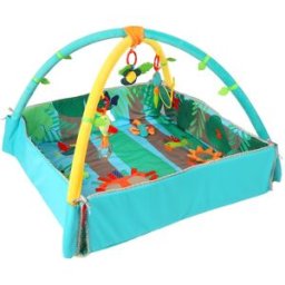 bbest Alfombra de juego infantil con Arco Lion Series multicolor. Multicolor