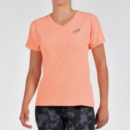 Bullpadel Camiseta de MUJER ECHES . Naranja S