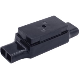 QUADRIOS QUAD 2003C242 - Conector de doble cable, relleno de gel, negro, 0,9 - 1,3 mm