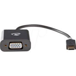 NEDIS N CCBP64850AT02 - Adaptador USB macho tipo C > conector hembra VGA