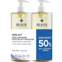 Rilastil Xerolact Aceite de Ducha Limpiador 2x1000ml