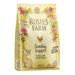 Rosie's Farm Adult pollo con boniato pienso para gatos - 400 g