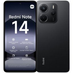 Xiaomi Redmi Note 14 4G 6/128GB Negro Medianoche Libre Versión Importada