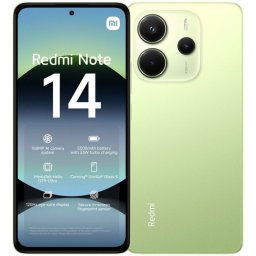 Xiaomi Redmi Note 14 4G 6/128GB Verde Lima Libre Versión Importada
