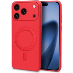 Cool Funda Magnética Cover Roja para iPhone 17 Pro Max