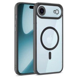 Cool Funda Magnética Transparente con Borde Negro para iPhone Air