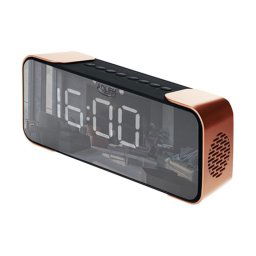 Reloj despertador digital Adler AD 1190CR Bluetooth MP3 FM LCD Copper
