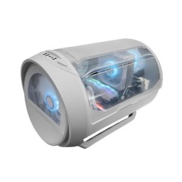 Caja Mars Gaming MC-CYLON MicroATX Blanca Ventana Curva RGB 2 Ventiladores