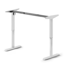 Emuca Mesa de Escritorio Elevable Motorizada Regulable Blanca