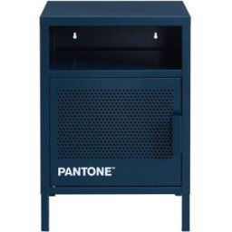 Pantone Mesilla de noche azul noche metal 40cm