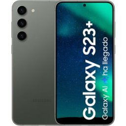 Samsung Galaxy S23 Plus 5G 8 GB + 256 GB móvil libre (Reacondicionado Grado A). Botanic Green 256 GB + 8 GB RAM