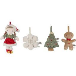 LITTLE DUTCH Adornos Rosa Árbol Navidad .