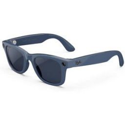 Rayban Gafas con IA Ray-Ban Meta Wayfarer grandes (Gen 2) Azul cósmico brillante con lentes Transitions en zafiro. Azul