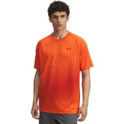 Under Armour Camiseta de hombre UA Tech Fade SS . Naranja L
