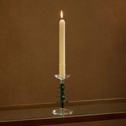 El Corte Inglés Candelabro de vidrio Árbol Navidad. Verde