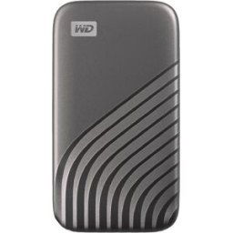 Western Digital Disco duro externo SSD My Passport 2TB USB 3.1 Gris. Gris