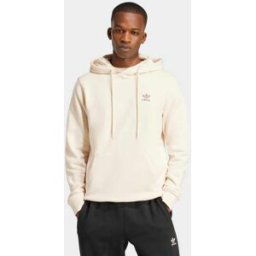 Adidas Sudadera de hombre con capucha Trefoil Essentials French Terry . Blanco XL