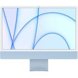 Apple iMac 24 (2021), M1, 8GB, 512 GB SSD, Retina 4.5K 24', MacOS (Reacondicionado A estrenar). Azul
