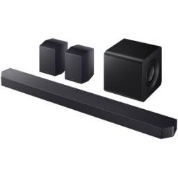 Samsung Barra de sonido 2025 HW-Q930F, Dolby Atmos y DTS: X, Q-Symphony, 9.1.4 con 17 altavoces, 580W, Subwoofer inalámbr (Reacondicionado A estrenar). Negro titanium