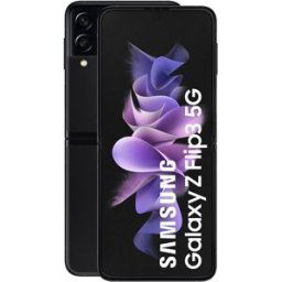 Samsung Galaxy Z Flip 3 5G móvil libre (Reacondicionado Grado A). Negro 128 GB + 8 GB RAM