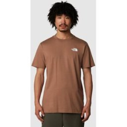 The North Face Camiseta de hombre Redbox . Marrón claro L