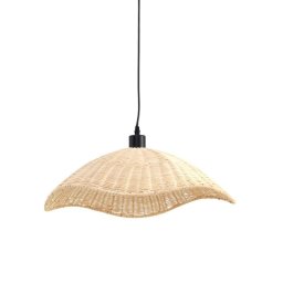 Lampara de Techo Artesanal Medula Natural Serie Alepri