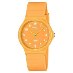 Casio Collection MQ-24B-9BEF 35mm Naranja Resina Resistente al Agua Unisex Bateria 3 años