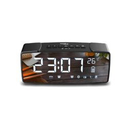 Reloj Despertador Digital Greenblue 62917 FM Bluetooth MicroSD Termómetro