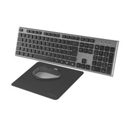 Tacens Zenith Combo Inalámbrico 3en1 Duallink 2.4ghz Teclado Membrana Ratón Óptico Español Negro