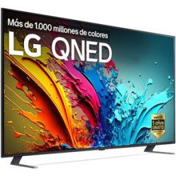 LG TV QNED 139cm (55') 55QNED85T6C 4K con Smart TV WebOS24 (Reacondicionado Grado A). Negro / Azul
