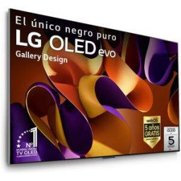 LG TV OLED evo* 164cm (65') OLED65G45LW 4K con Smart TV WebOS24 para instalar en pared con soporte incluido (Reacondicionado Grado C). Negro / Plata