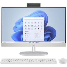 HP All-in-One 24-cr1000ns, Intel Core Ultra 5-125U, 32GB, 1TB SSD, 23,8', W11. Blanco