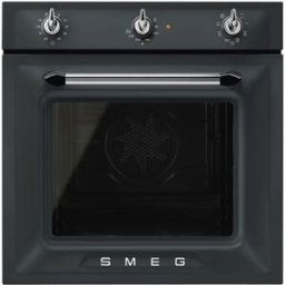 SMEG Horno multifunción con limpieza Vapor Clean - SF69M3TNO. Negro