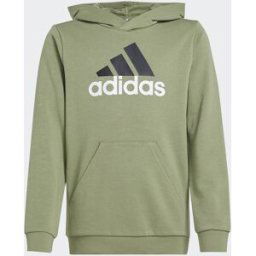 Adidas Sudadera de niños Essentials Two-Colored Big Logo Cotton . Verde 9-10 Años