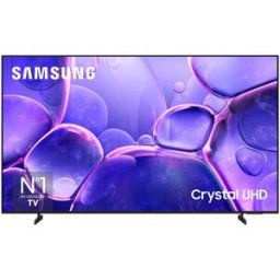 Samsung TV LED 163cm (65') Crystal TU65U8075FUXXC 4K Quantum dot Smart TV. Negro