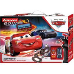 Carrera Circuito para vehículos de juguete Neon Nights Cars Disney·Pixar GO.