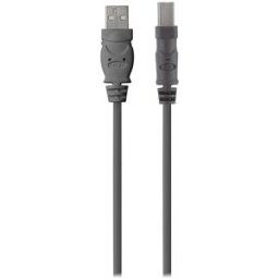 Belkin Cable USB 2.0 de macho A a macho B 3m - negro. Negro