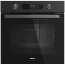 Teka Horno multifunción con 8 funciones y sistema HydroClean - HSB 6350 FULL BLACK. Negro