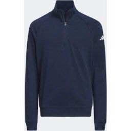 Adidas Sudadera de niños 1/4 de cremallera . Azul 13-14 Años