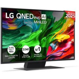 LG TV QNED evo MiniLED AI 108cm (43') 43QNED86A6C, 4K Smart TV (Reacondicionado Grado C). Negro