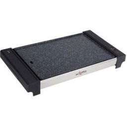 Jata Plancha de cocina eléctrica JEGR3000 2700 W 5 temperaturas. Negro