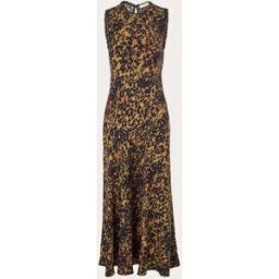 Ulla Johnson Vestido midi Clea estampado. Multicolor L