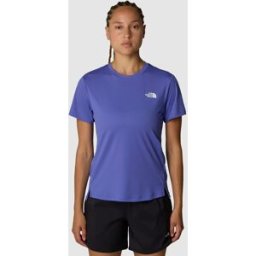 The North Face Camiseta de mujer Flex . Añil XS
