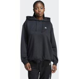 Adidas Sudadera de mujer Trefoil Oversized Originals. Negro / Blanco M