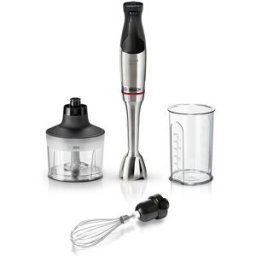 Bosch Batidora de mano , ErgoMaster, Serie 6, MSM6M831. Negro / Acero Inox