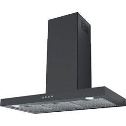 Franke Campana decorativa mandos Soft Touch Format- FDF EV8 90 BK. Cristal negro