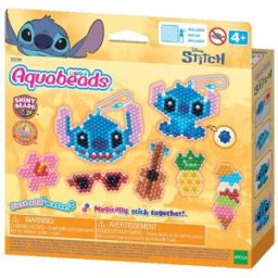 Aquabeads Manualidad artística Kit llaveros Stitch Disney .