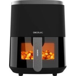 Cecotec Freidora de aire sin aceite cecofry fantastik window 4000. Negro